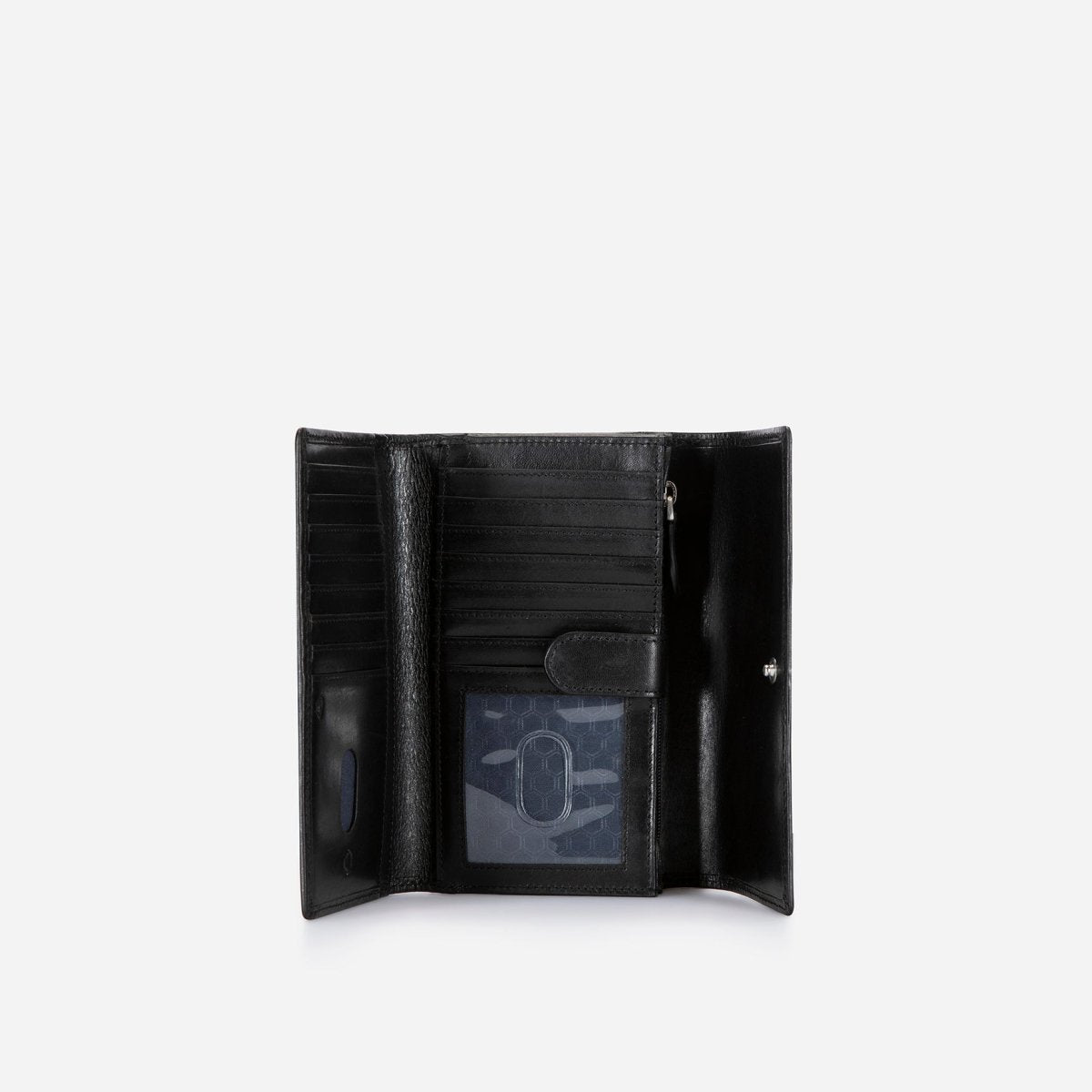 Leather Purse, Black - Jekyll and Hide SA