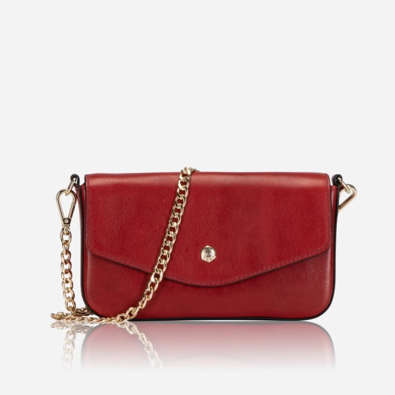 Paris Clutch Bag, Red