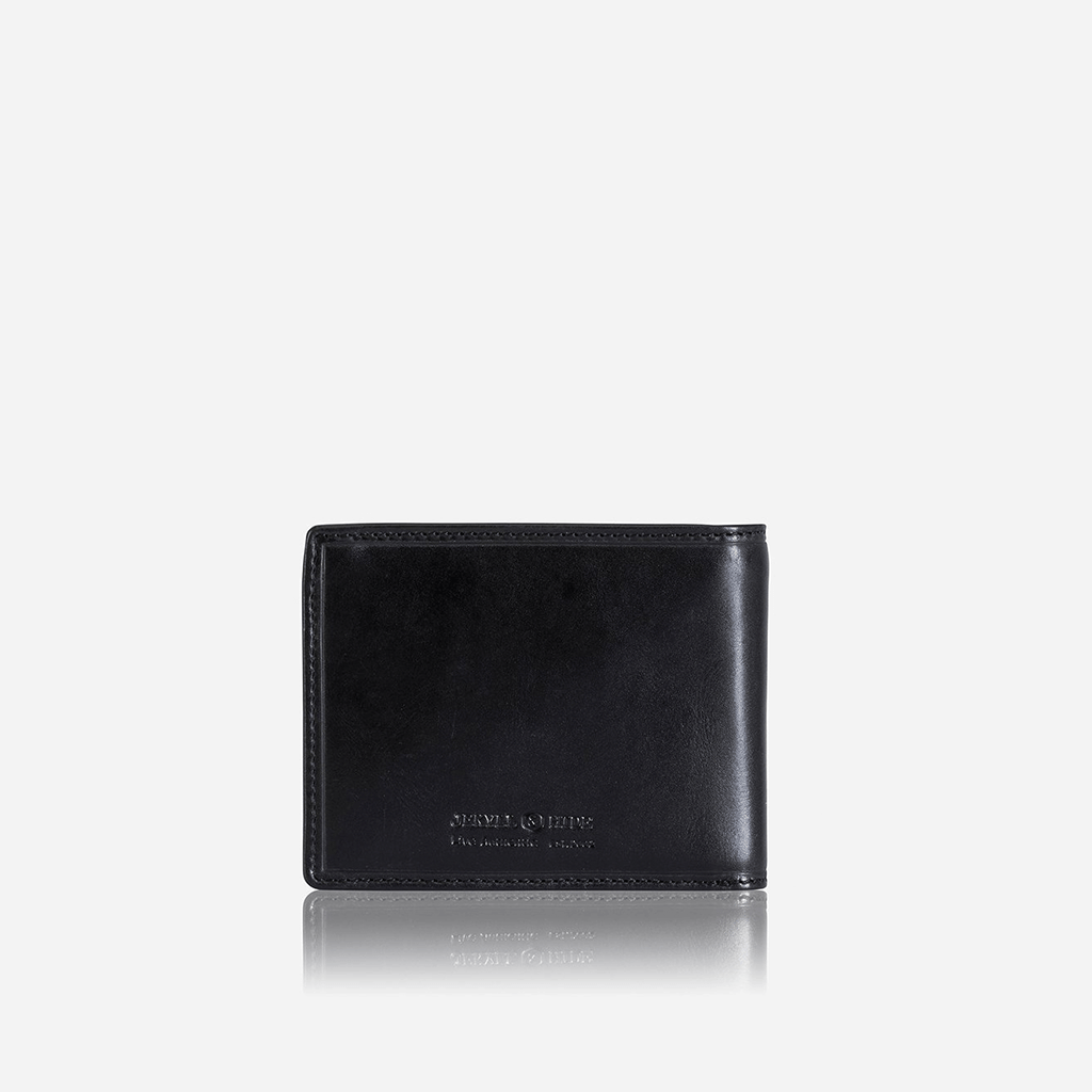 Medium Billfold Wallet With Coin, Black - Jekyll and Hide SA