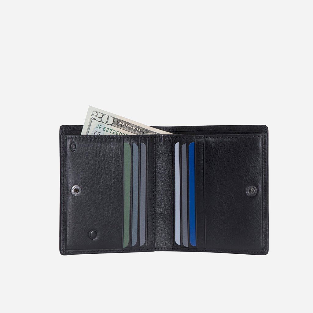 Slim Bifold Wallet with Coin, Camo - Jekyll and Hide SA