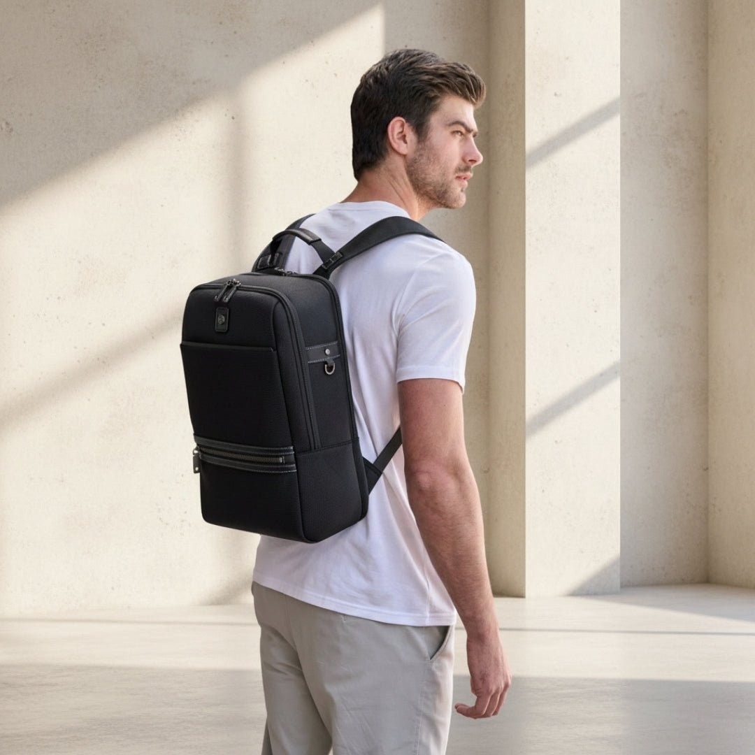 TOKYO Leather Slim Travel Backpack RFID | Jekyll & Hide SA TOKYO Leather Slim Travel Backpack RFID | Jekyll & Hide SA