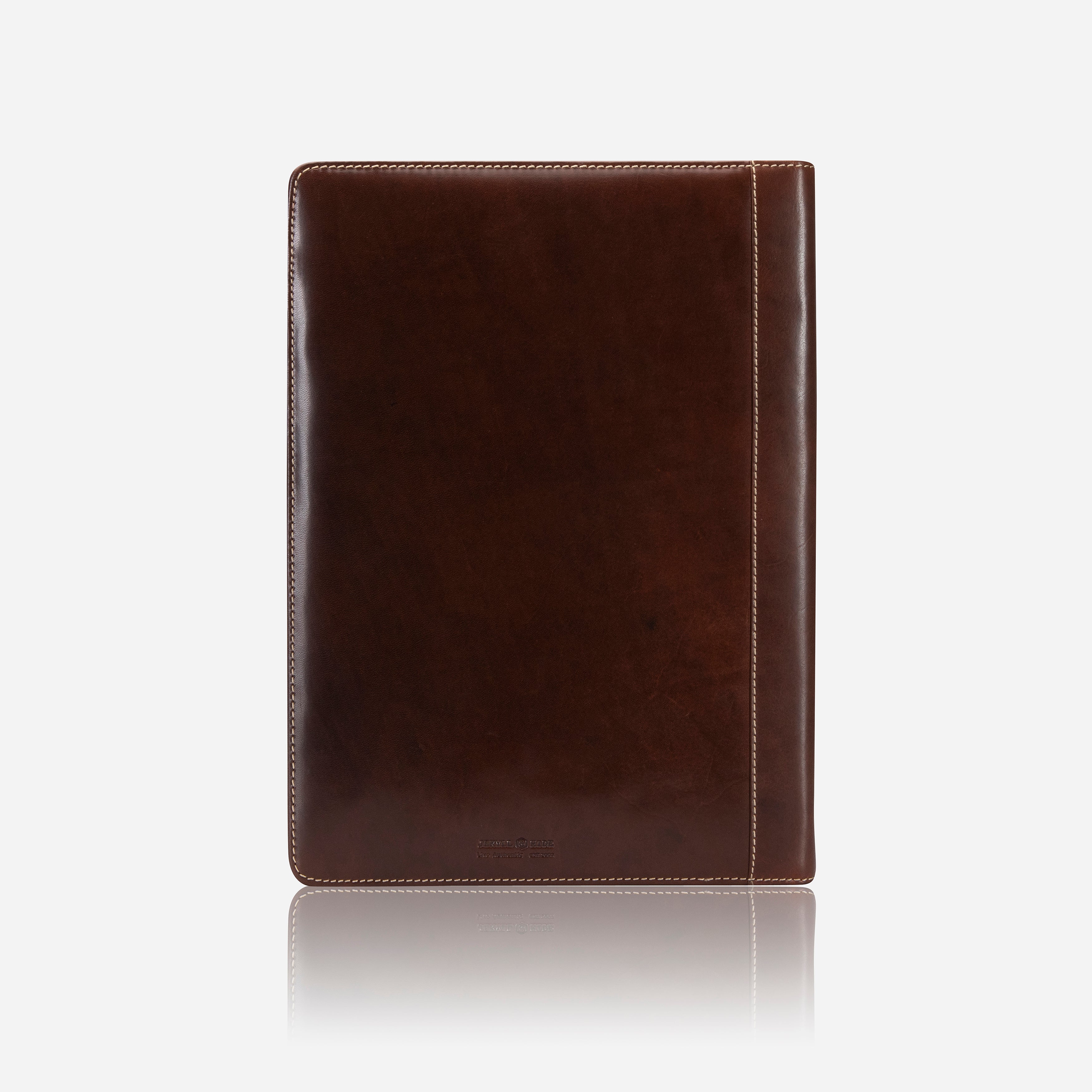 Oxford Zip Around A4 Folder, Espresso
