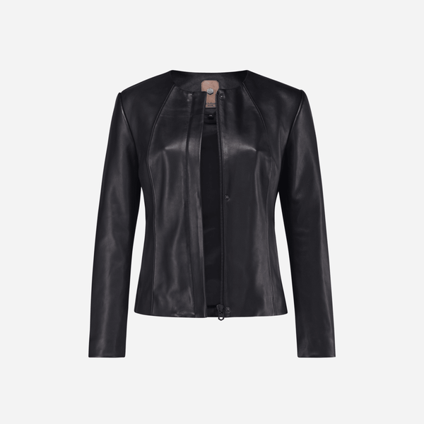 Saba Women's Minimalist Leather Jacket | Jekyll & Hide SA – Jekyll