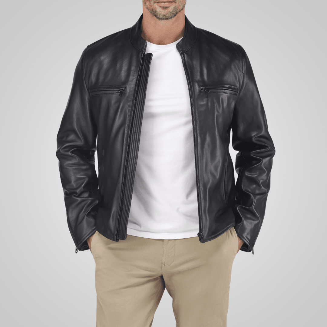 Harley Biker Jacket, Black