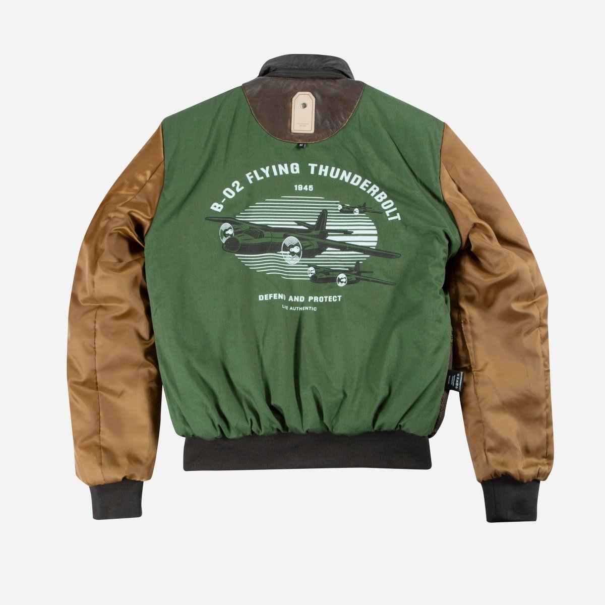 Maverick black men's leather jacket by Jekyll & Hide - product image 10