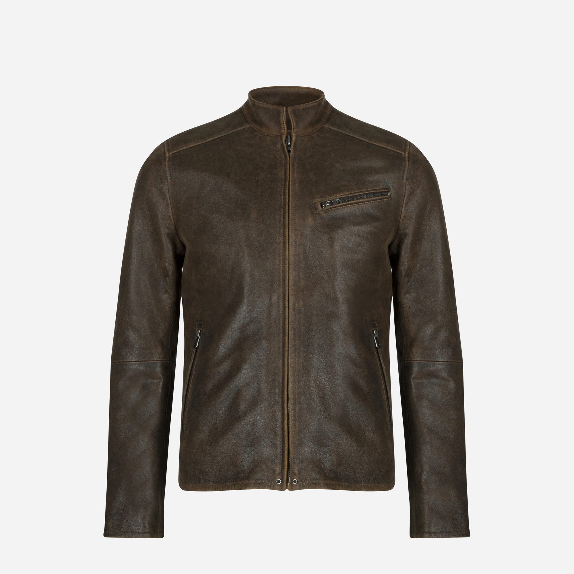 ジャケット・アウター Leather Ds Jacket size 2 Men's Lamb Leather Minimalist Jacket | Jekyll & Hide SA