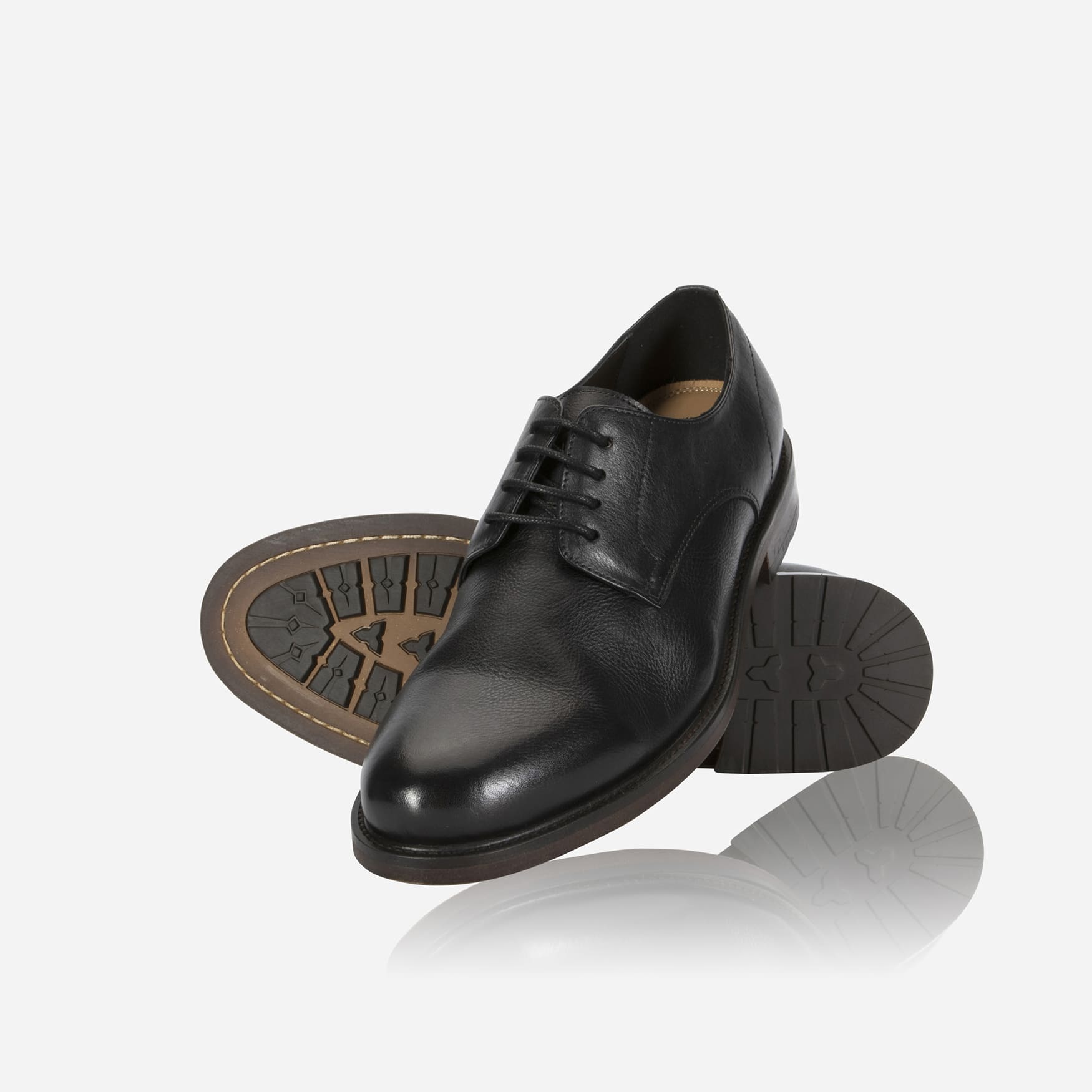 Leather Dress Shoe, Black