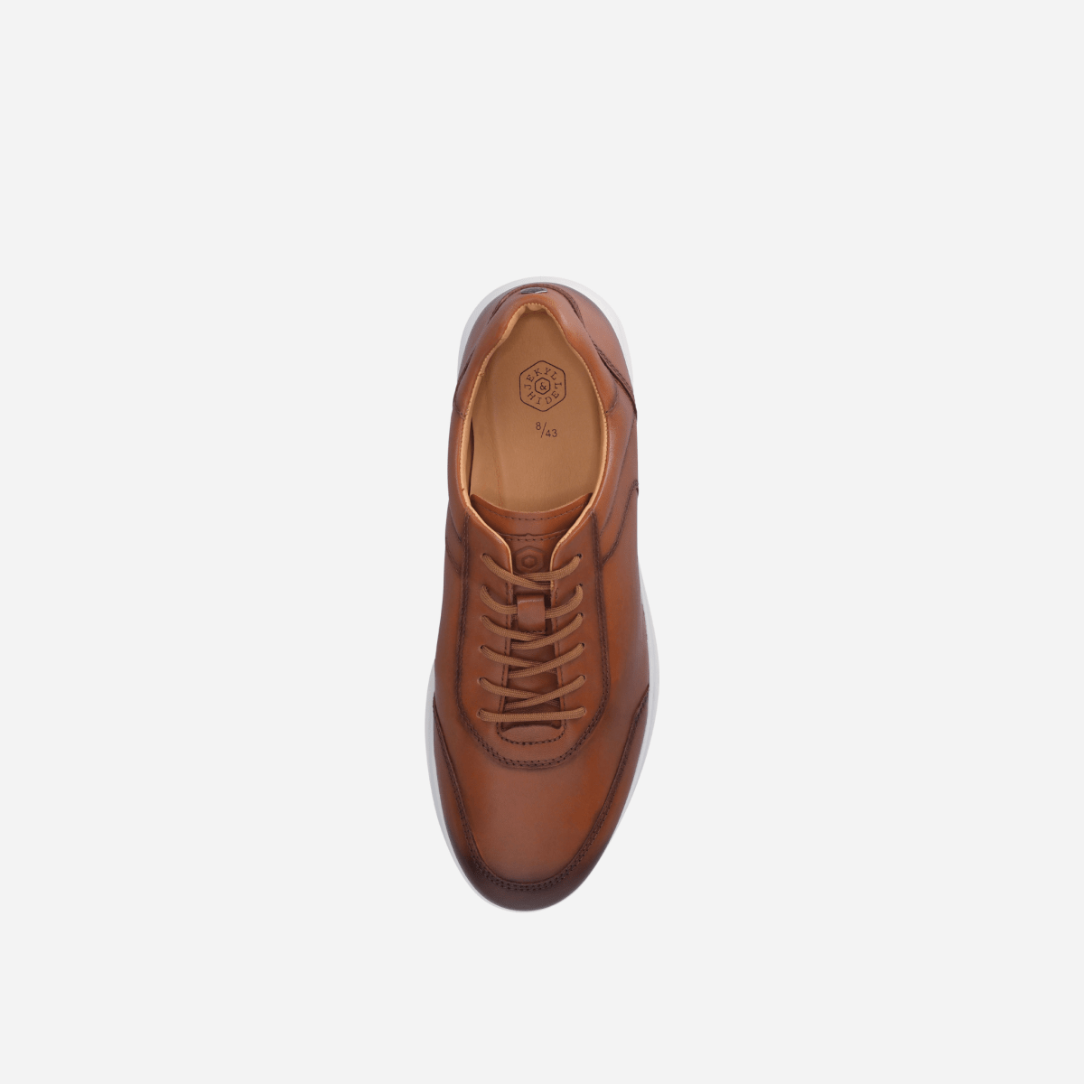 CLIFTON black men's leather sneakers by Jekyll & Hide - product image 12