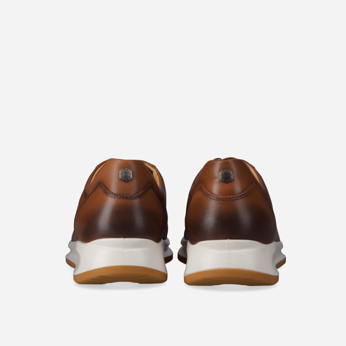 CLIFTON black men's leather sneakers by Jekyll & Hide - product image 14