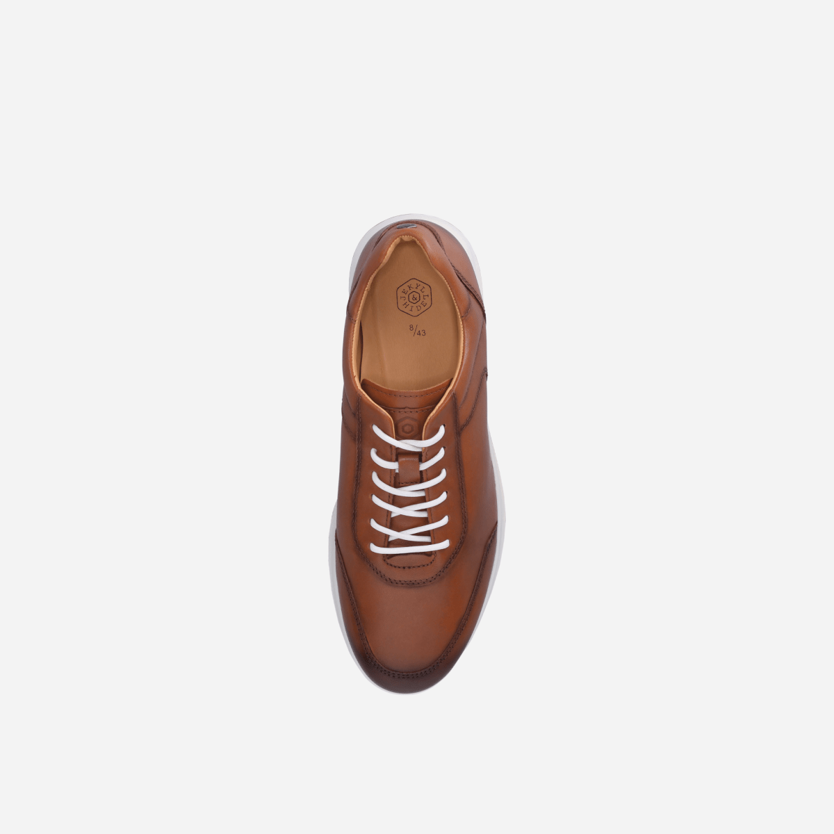 CLIFTON black men's leather sneakers by Jekyll & Hide - product image 11