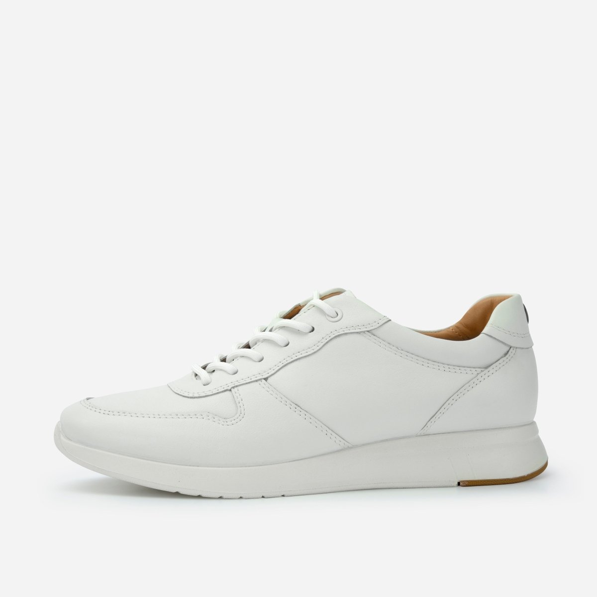 Franca white leather sneakers by Jekyll & Hide