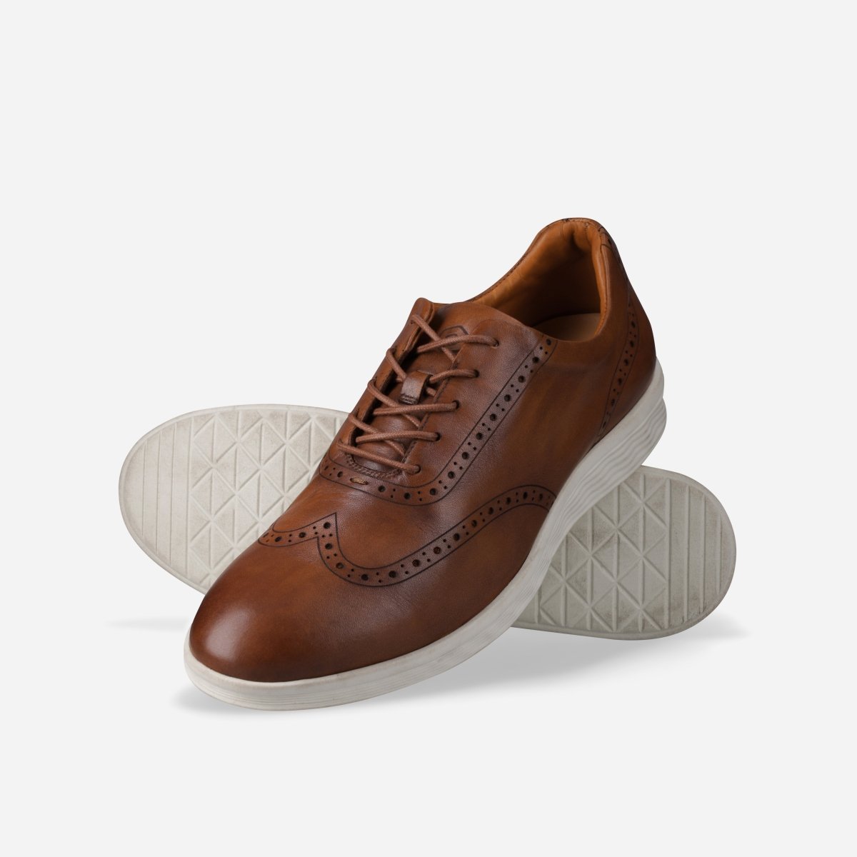 Beaumont navy men's leather sneakers by Jekyll & Hide - product image 11