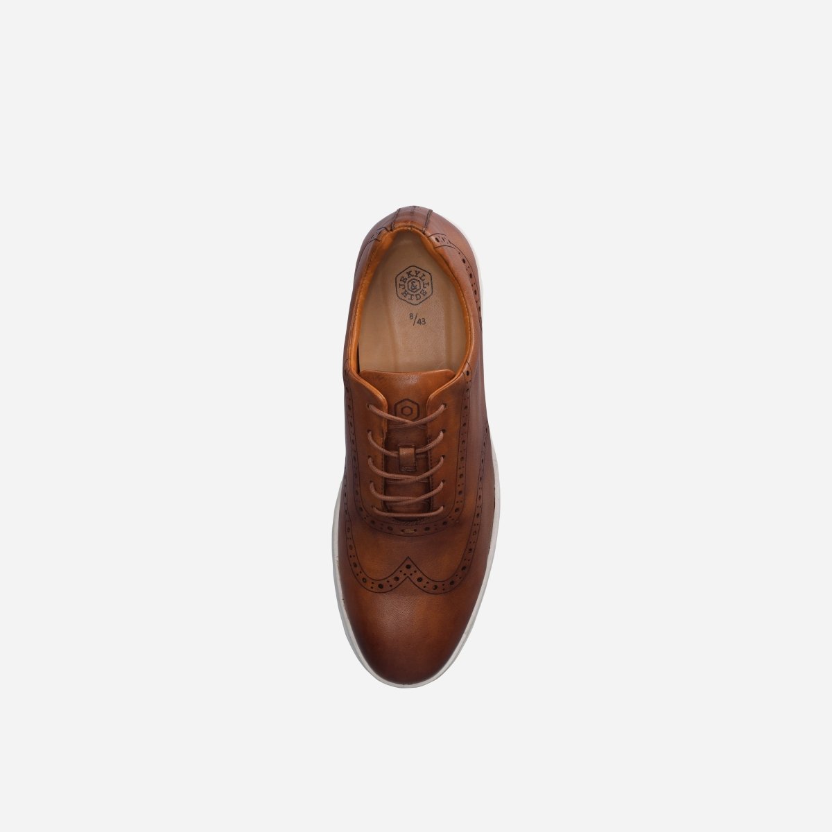 Beaumont navy men's leather sneakers by Jekyll & Hide - product image 12