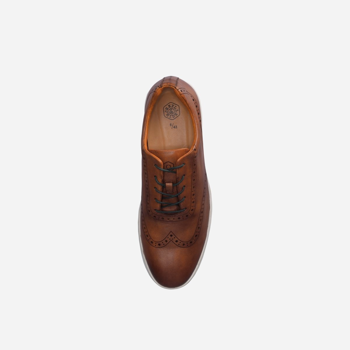 Beaumont navy men's leather sneakers by Jekyll & Hide - product image 16