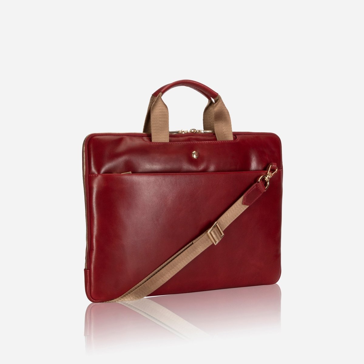 Slim Laptop Sleeve, Red