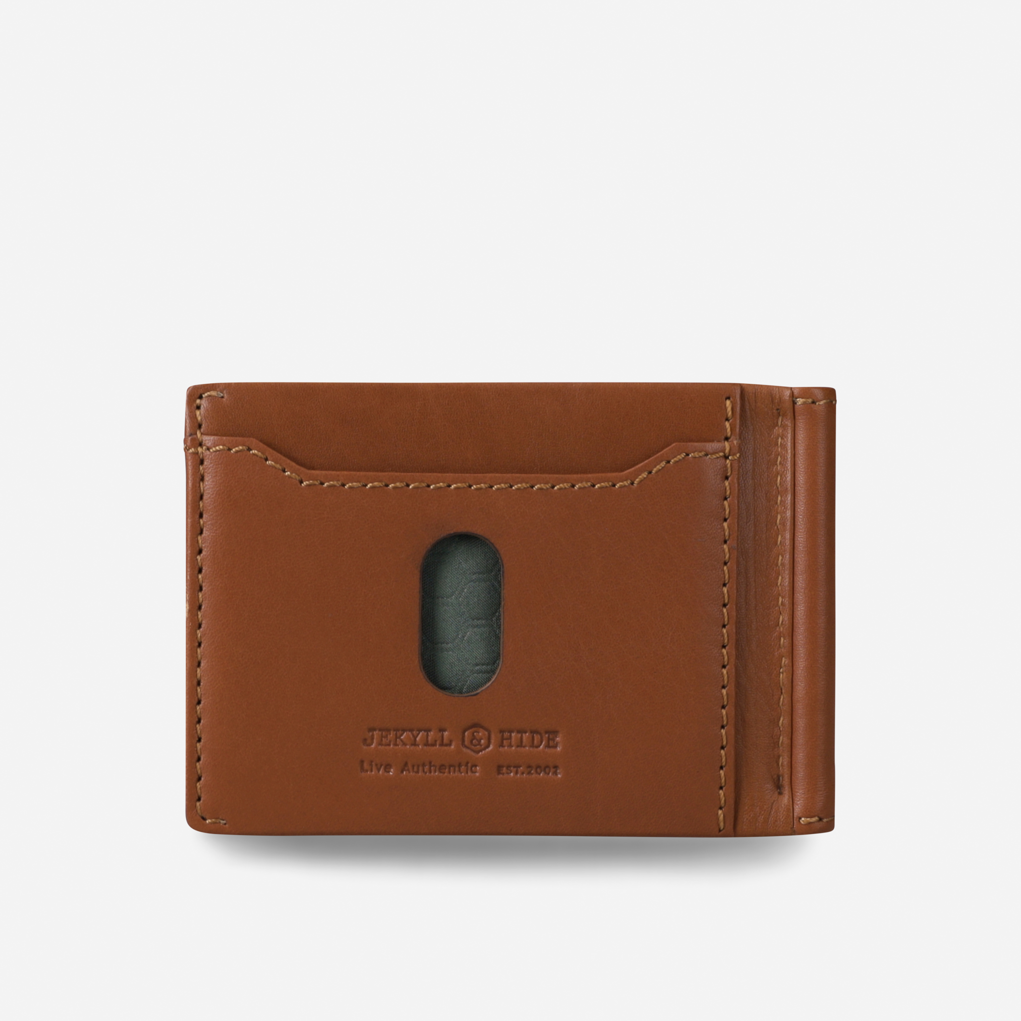 Leather Money Clip Wallet