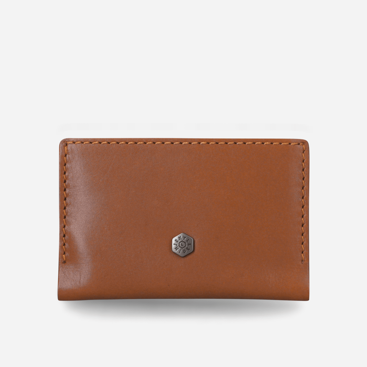 Norwegian tan men's leather card holder by Jekyll & Hide - product image 10