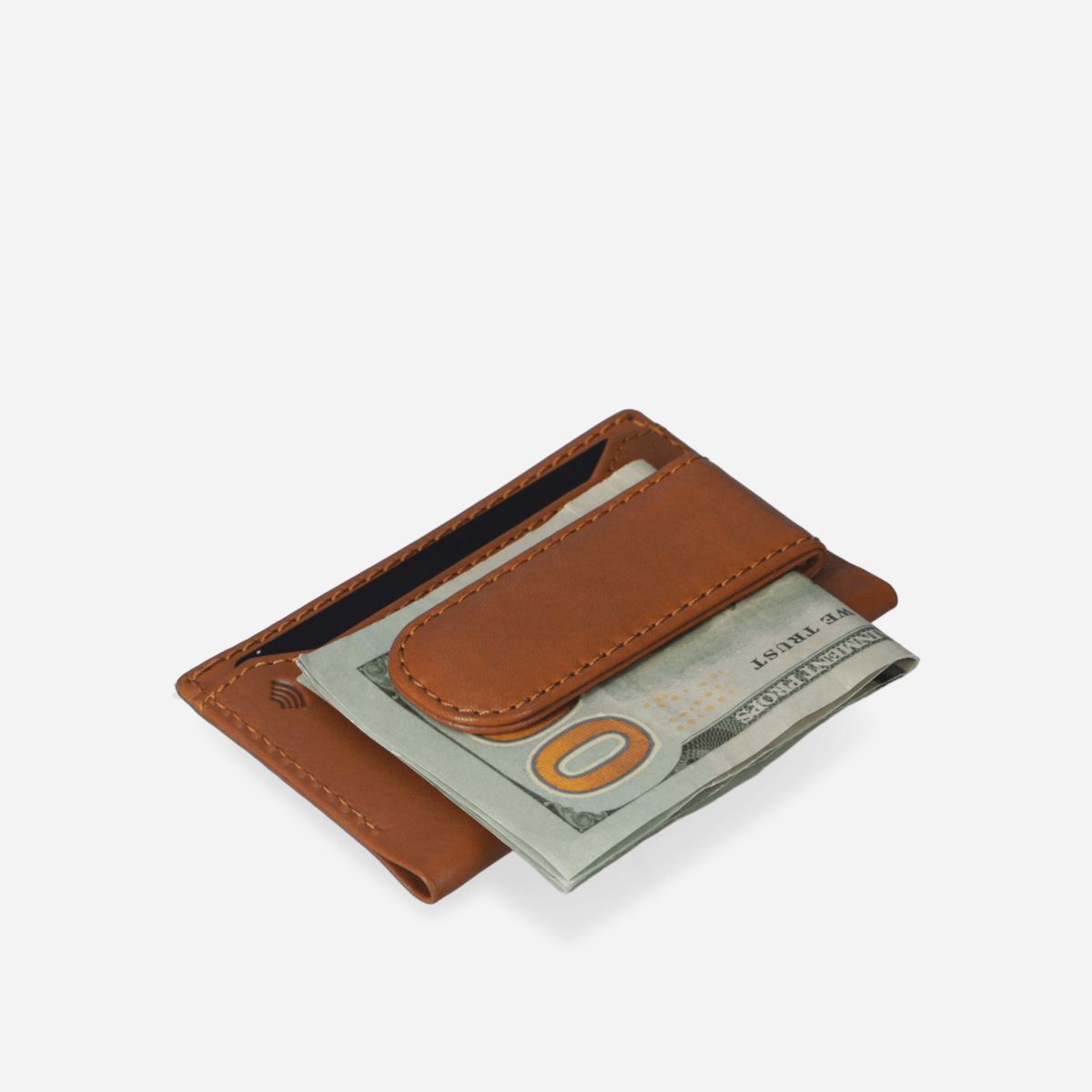 Norwegian tan men's leather card holder by Jekyll & Hide - product image 9