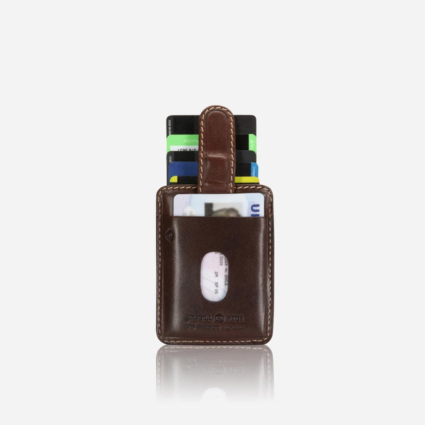 Oxford Men's Leather Tab Card Holder RFID | Jekyll & Hide SA