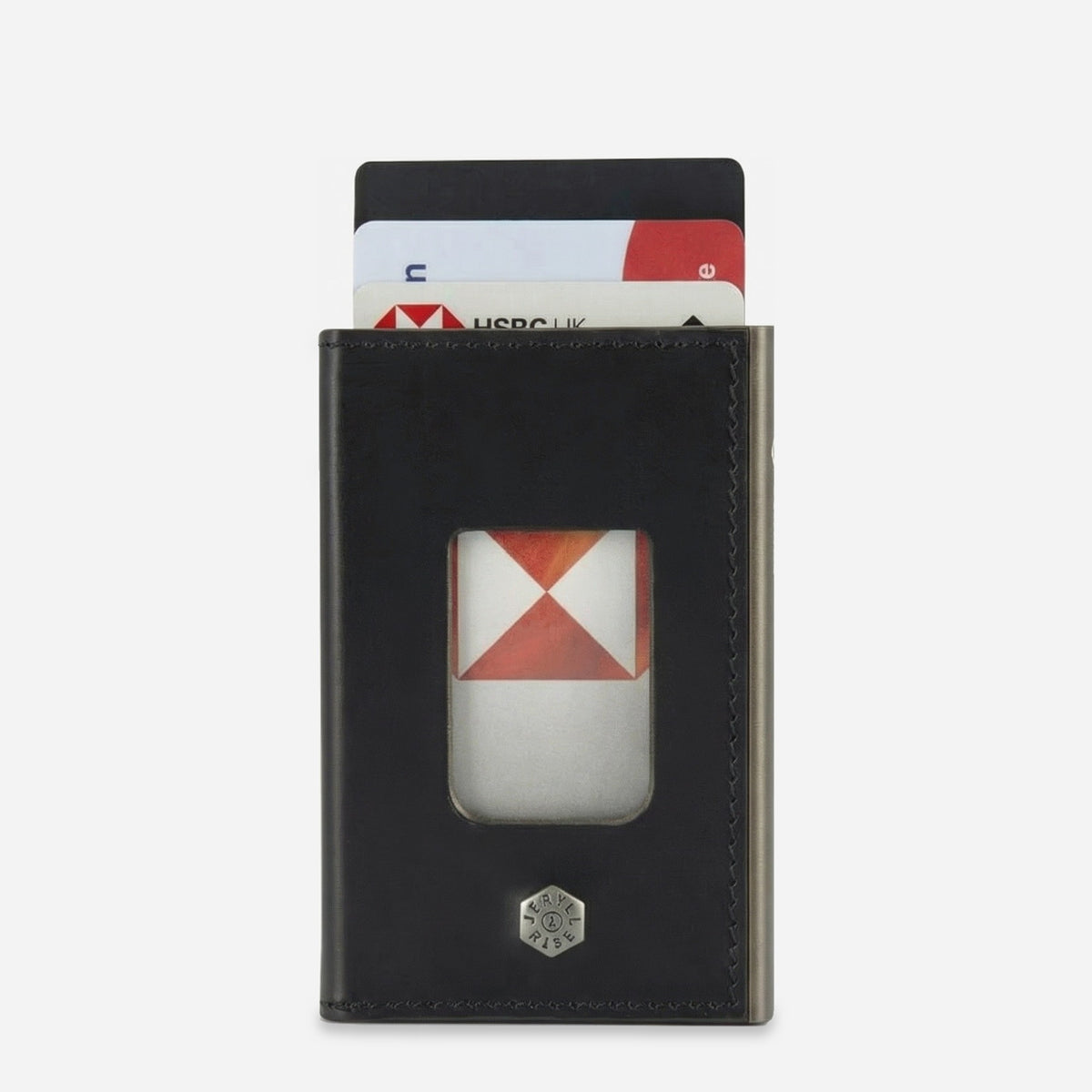 Wrapped Aluminium Card Holder