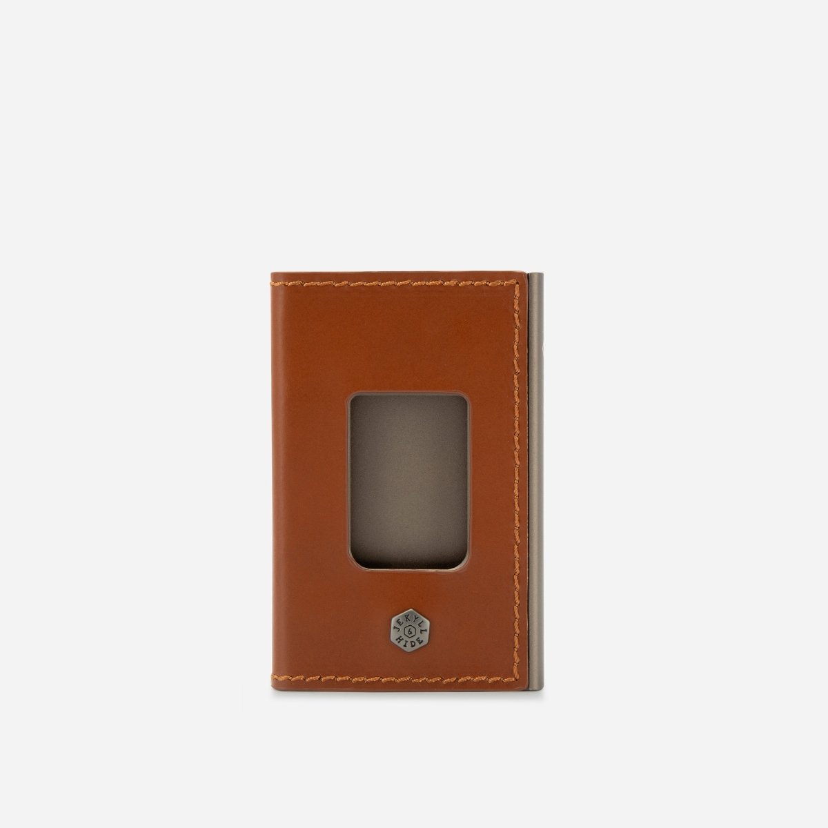 Thermo leather card holder by Jekyll & Hide - interior detail