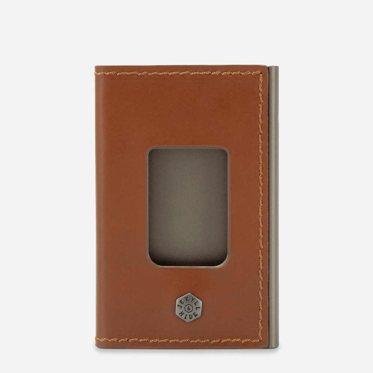 Wrapped Aluminium Card Holder