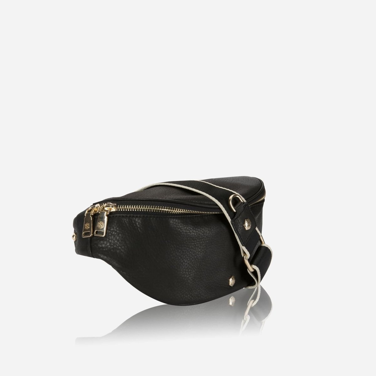 Chic Tan Leather Handbag for Women Jekyll Hide Midnight Black