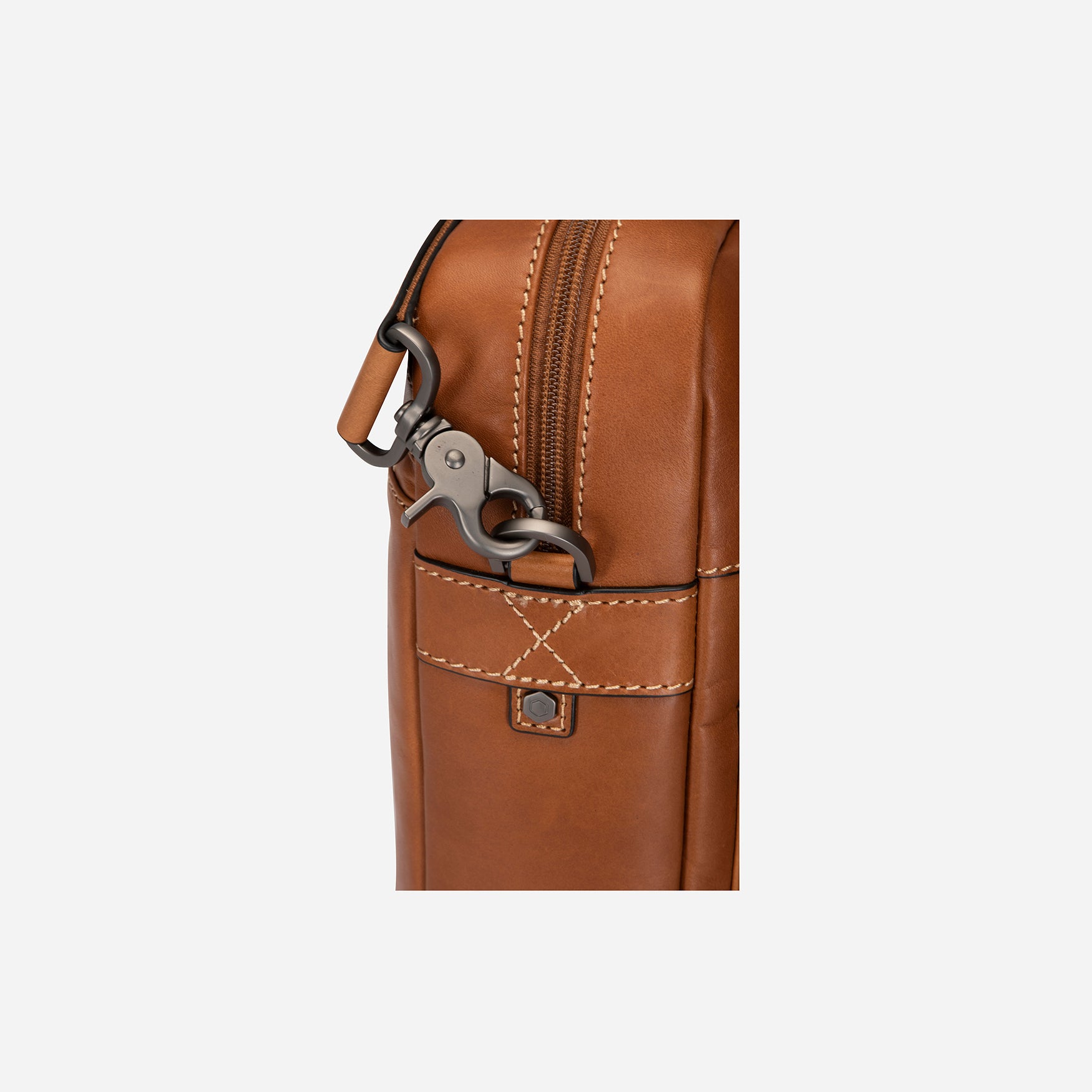 Montana Medium Leather 15" Laptop Briefcase, Colt