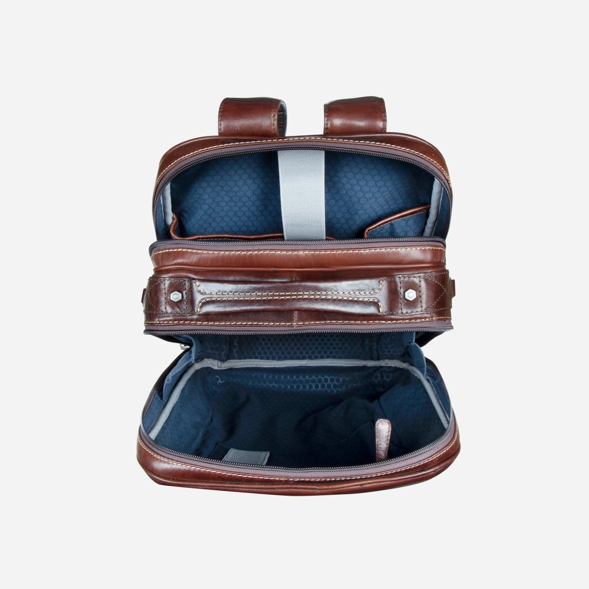 Montana colt men's leather backpack by Jekyll & Hide - side view