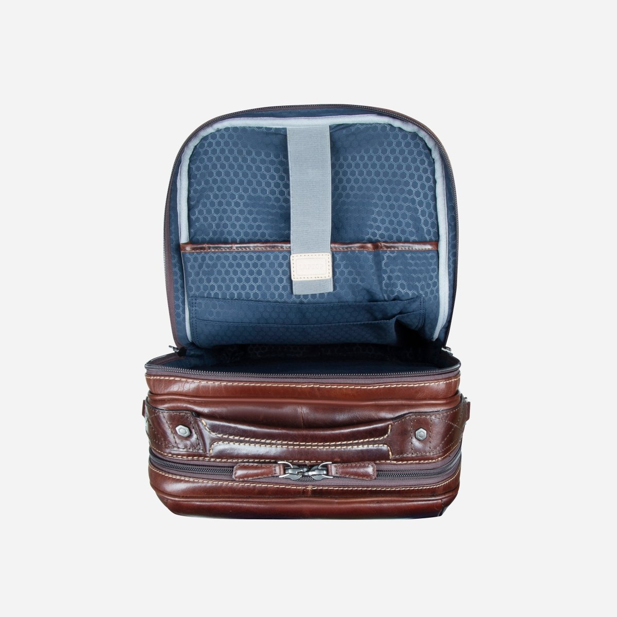 Montana colt men's leather backpack by Jekyll & Hide - interior detail
