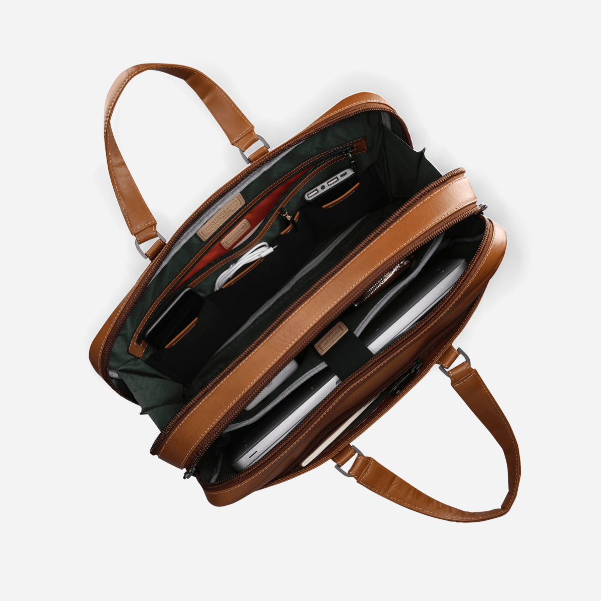 Norwegian tobacco men's briefcase by Jekyll & Hide - product image 9