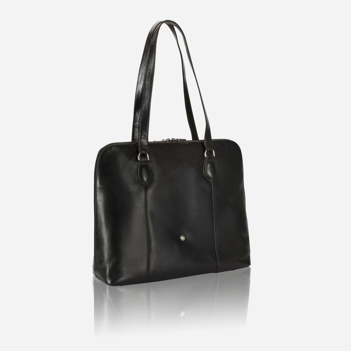 Business 15" Leather Laptop Handbag
