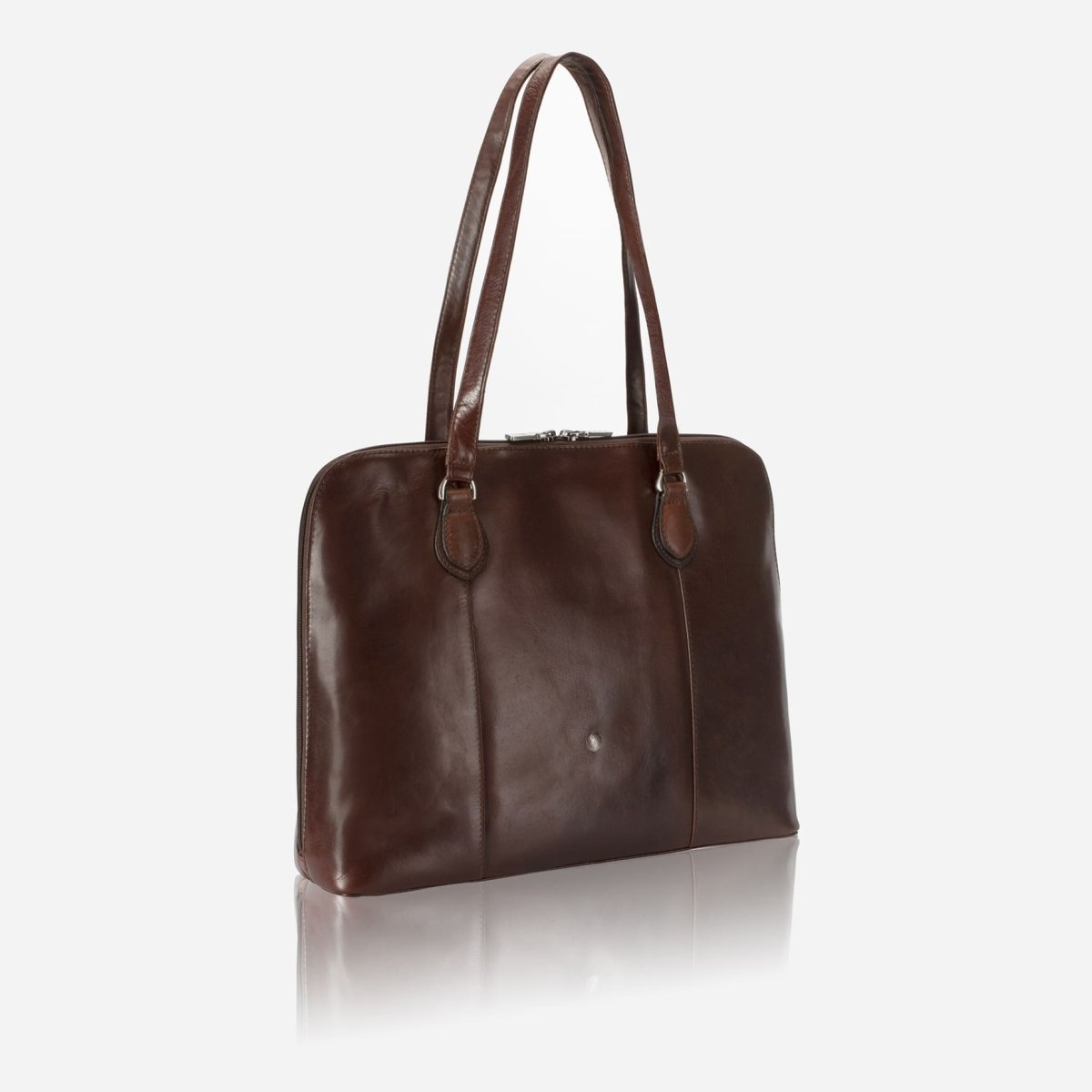 Business 15" Leather Laptop Handbag