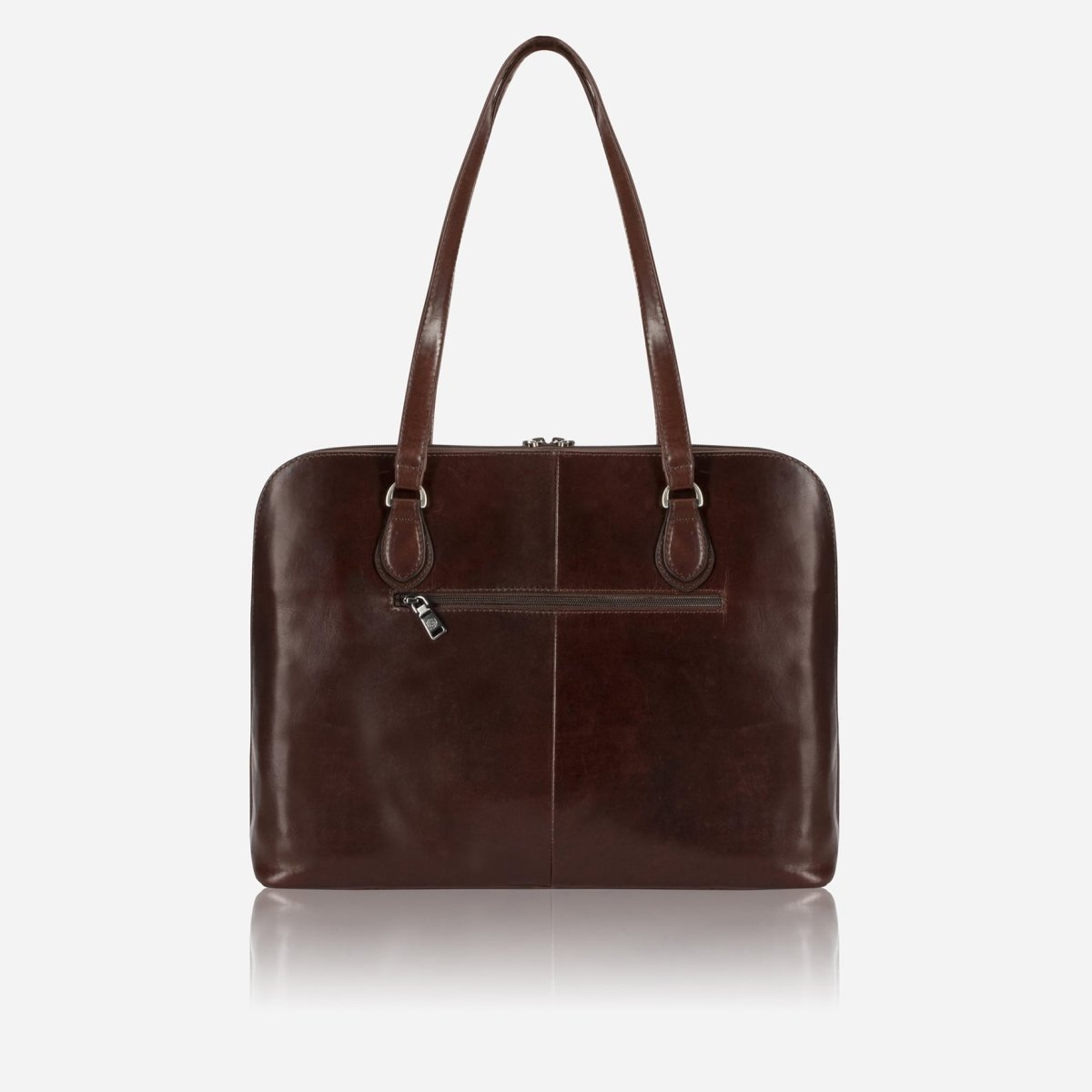 Business 15" Leather Laptop Handbag