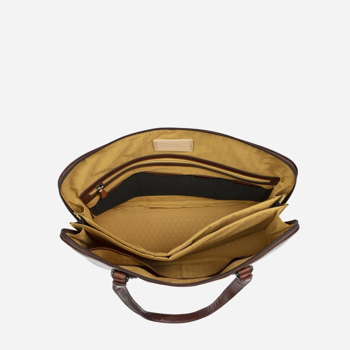 Business 15" Leather Laptop Handbag