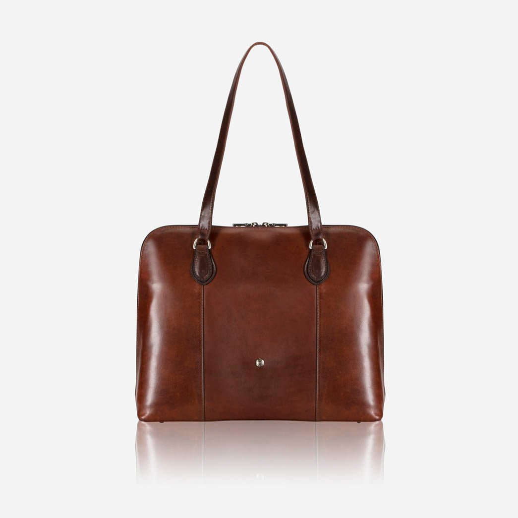 Business 15" Leather Laptop Handbag