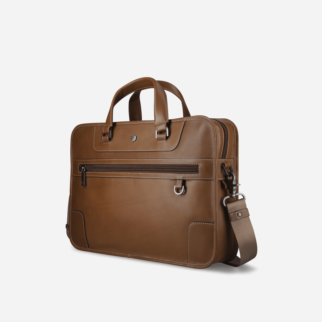 Medium Leather 15" Laptop Briefcase