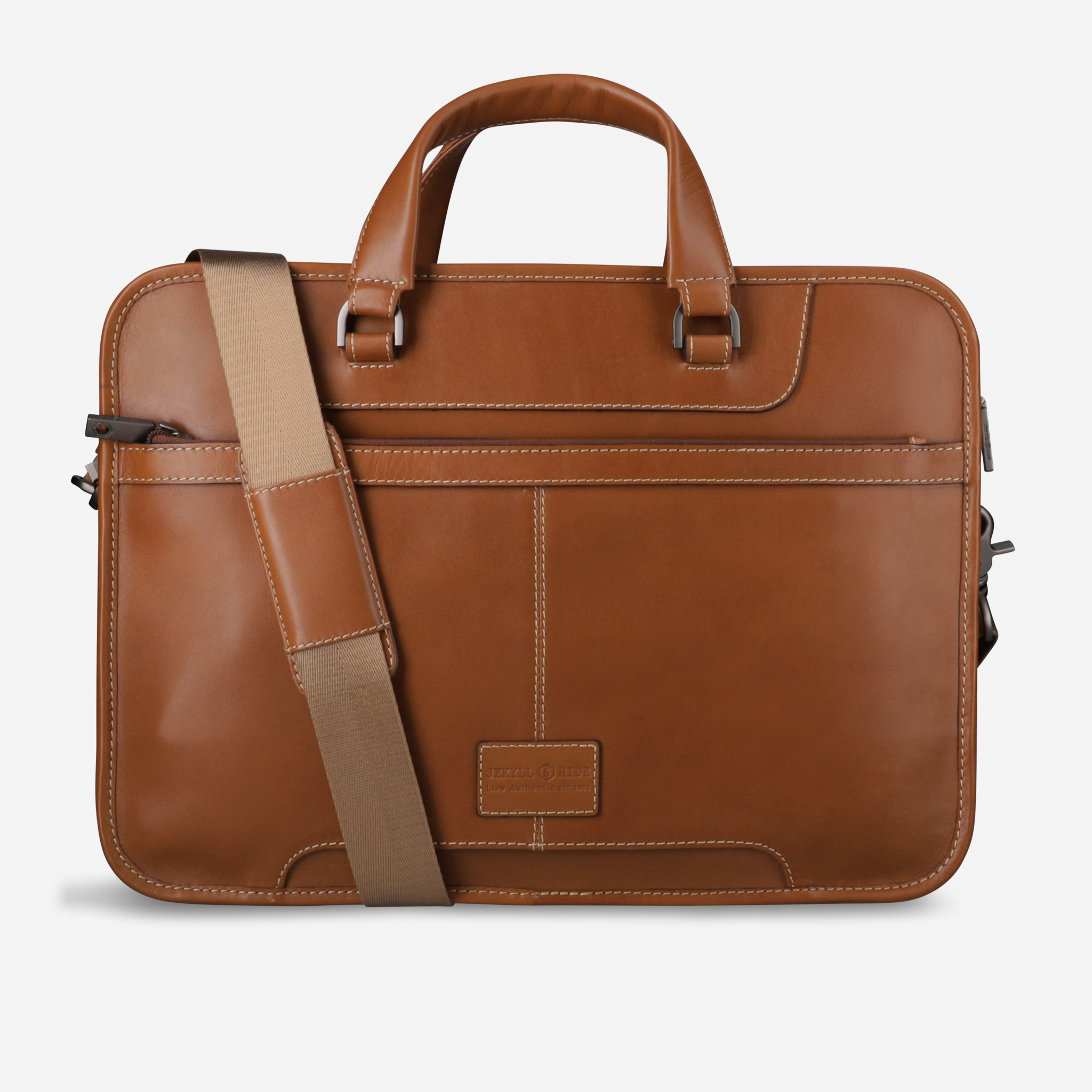 Medium Leather 15" Laptop Briefcase