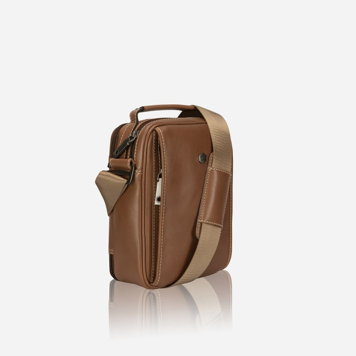 Mens Detailed Crossbody Bag