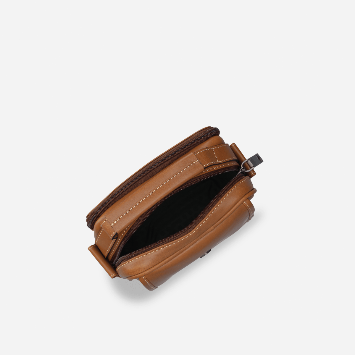 OXFORD Men's Leather Compact Crossbody Bag | Jekyll & Hide