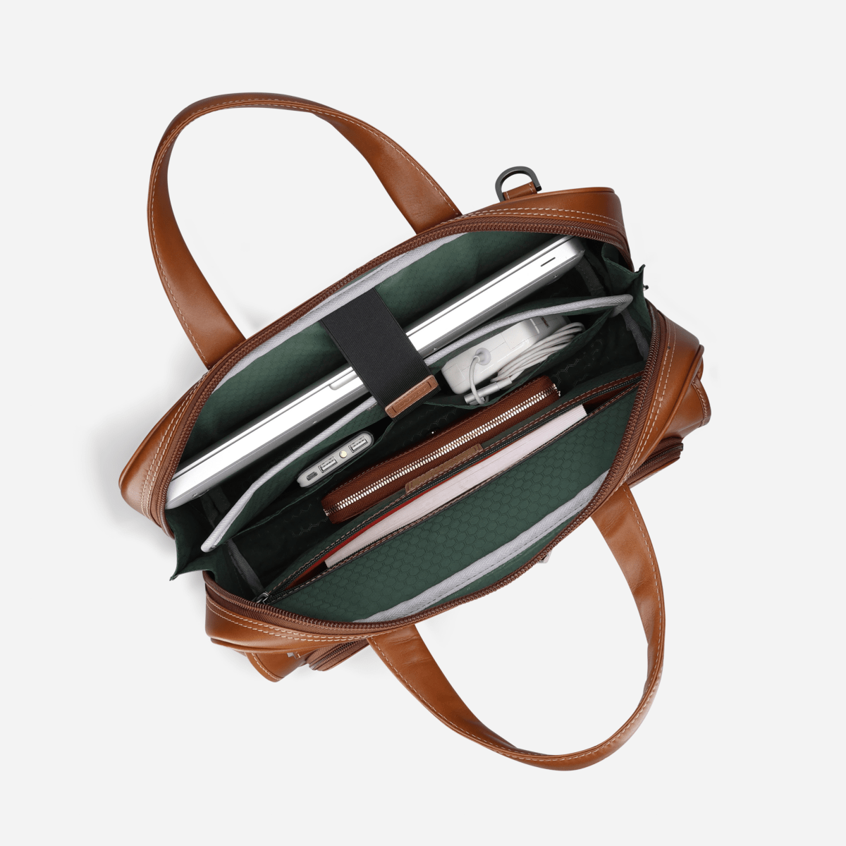 OXFORD Full-Grain Leather Briefcase RFID | Jekyll & Hide – Jekyll