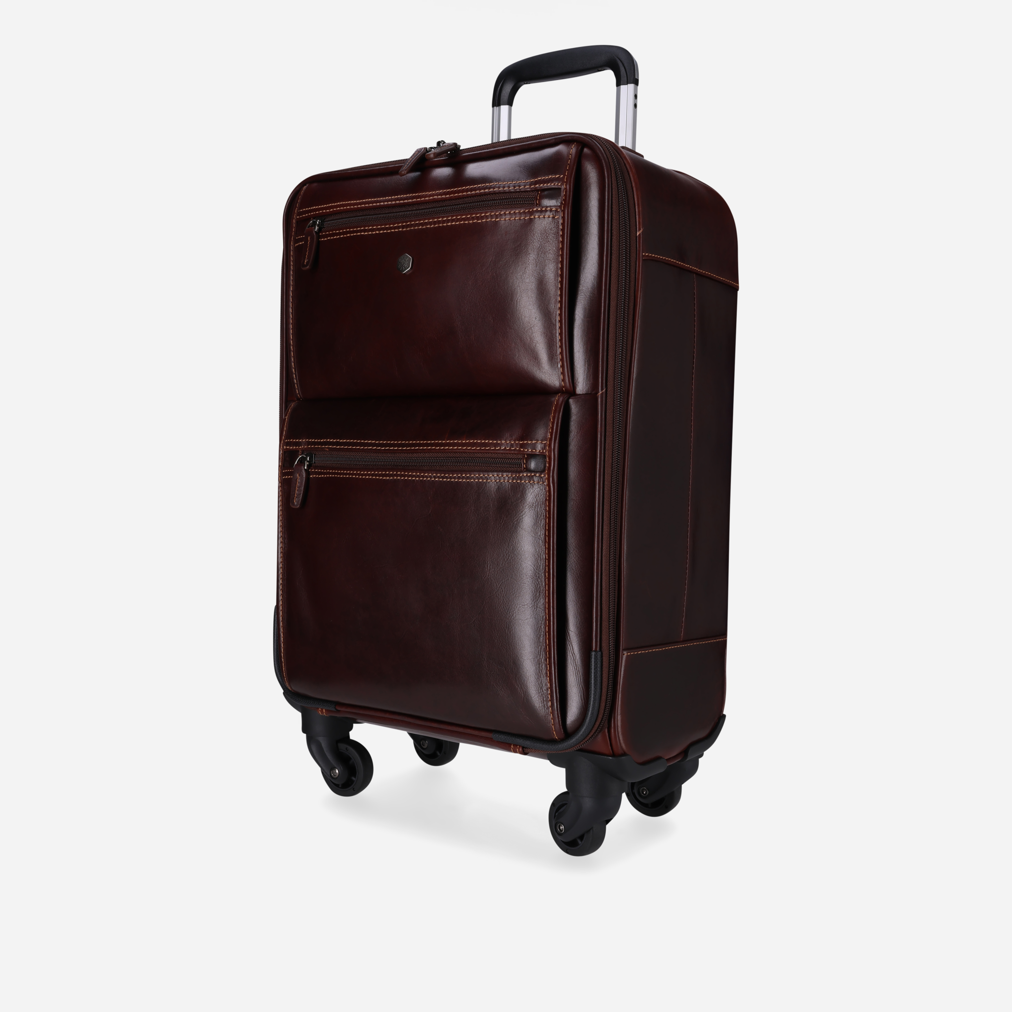4 Wheel Cabin Trolley 50cm, Tobacco