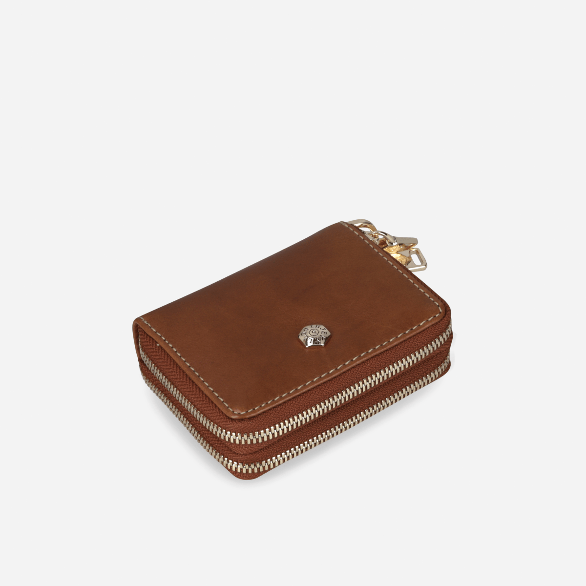 Zulu red leather purse by Jekyll & Hide - interior detail