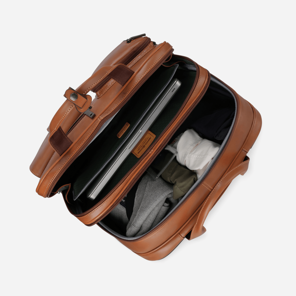 MONTANA colt leather mobile office by Jekyll & Hide - back view