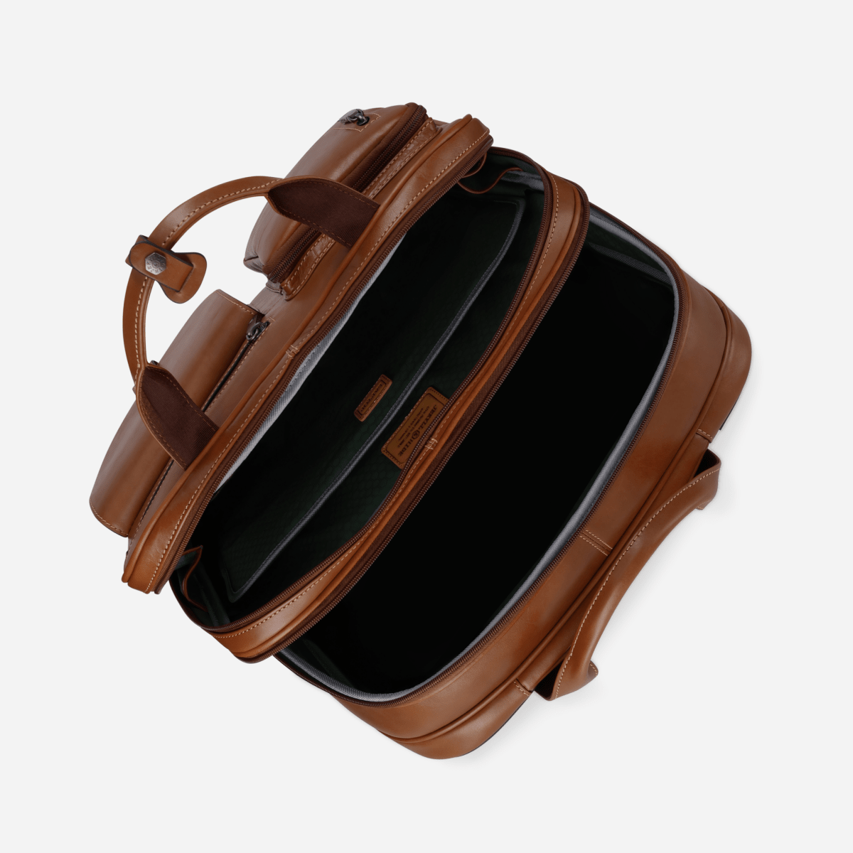 MONTANA colt leather mobile office by Jekyll & Hide - interior detail