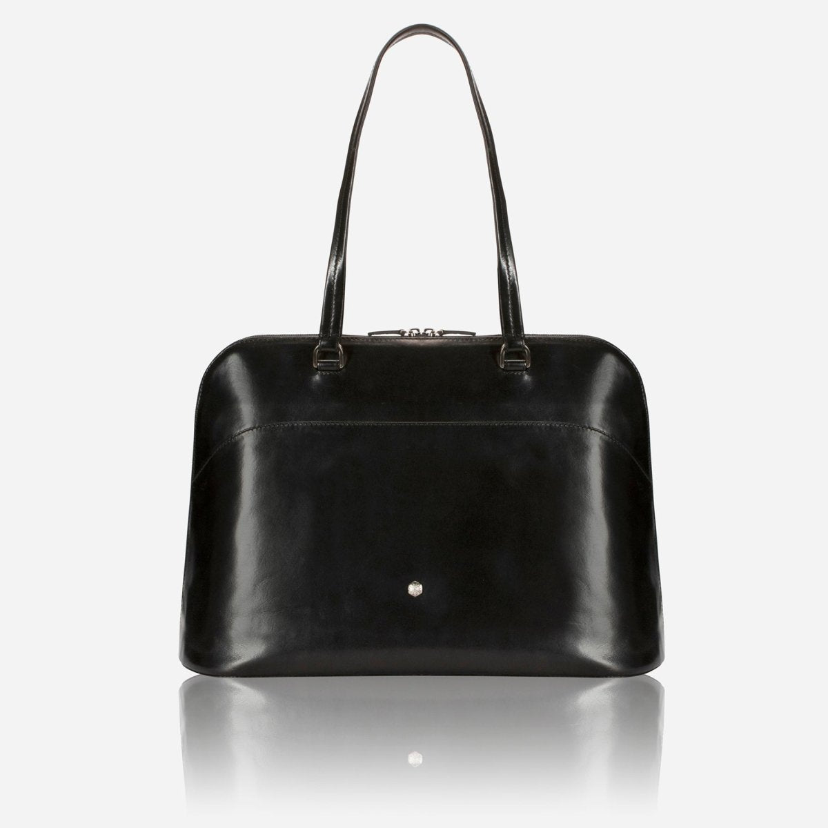 Business 15" Leather Laptop Handbag