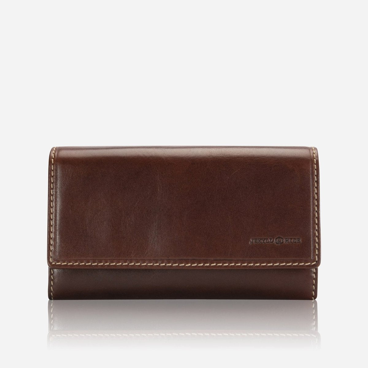 Large Leather Purse, Mocha - Jekyll and Hide SA