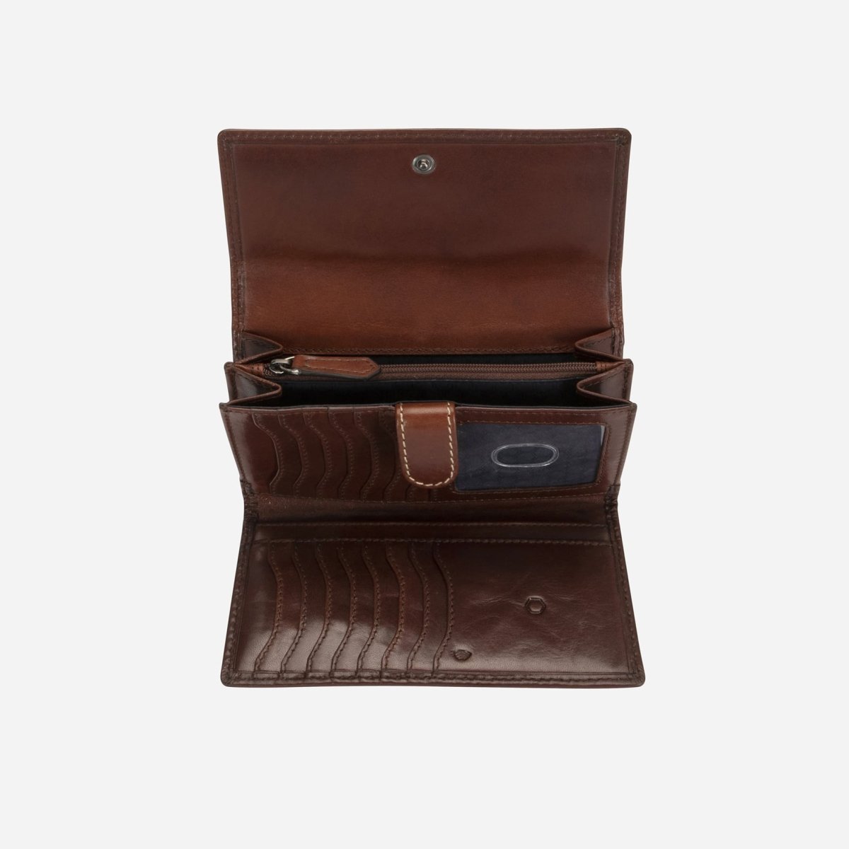 Large Leather Purse, Mocha - Jekyll and Hide SA