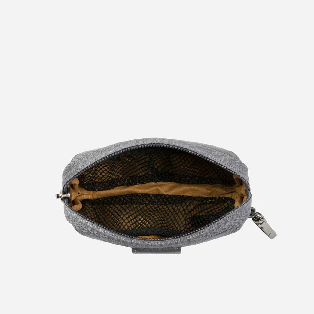 Osaka Multi Purpose Pouch, Metallic Silver