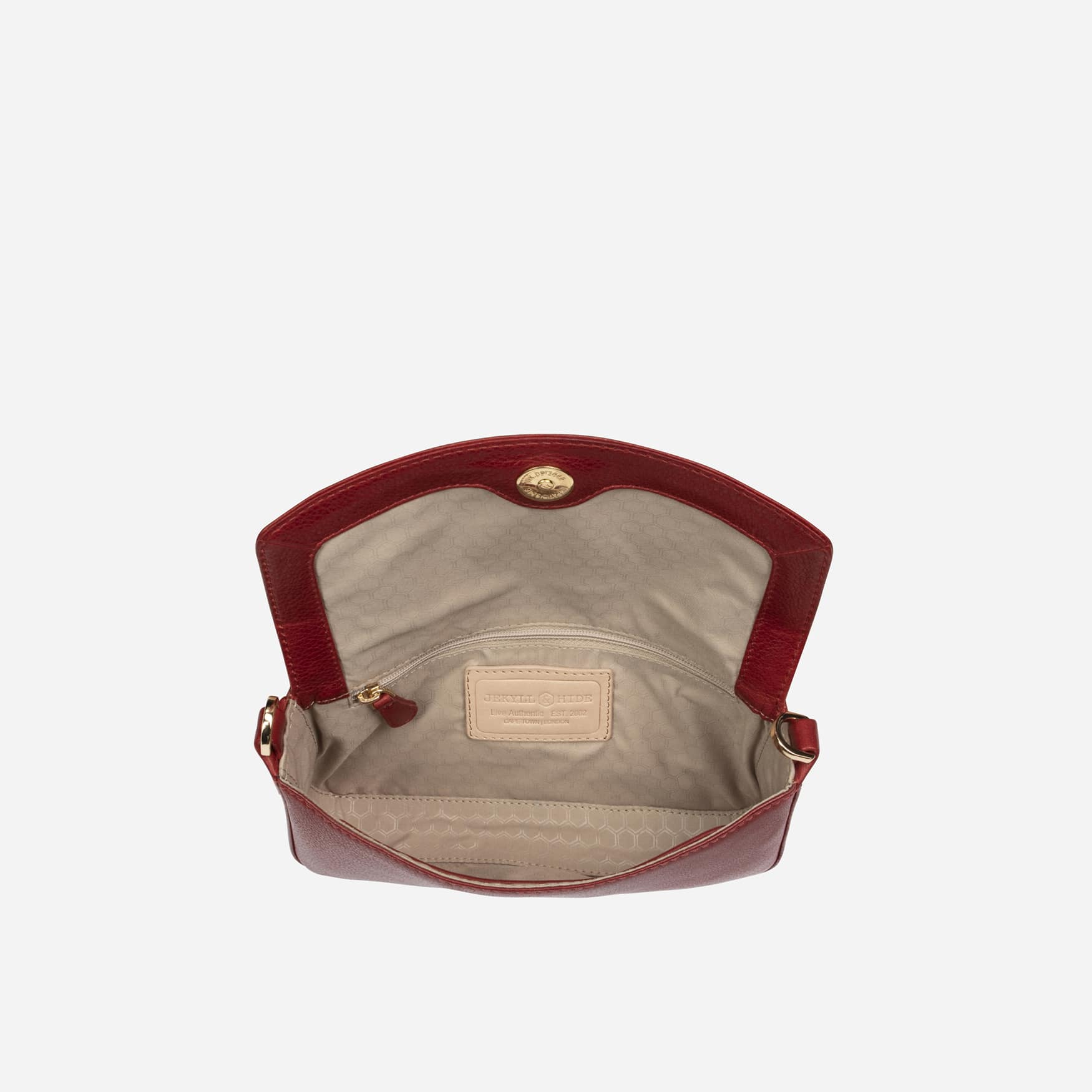 Paris Clutch Bag, Red